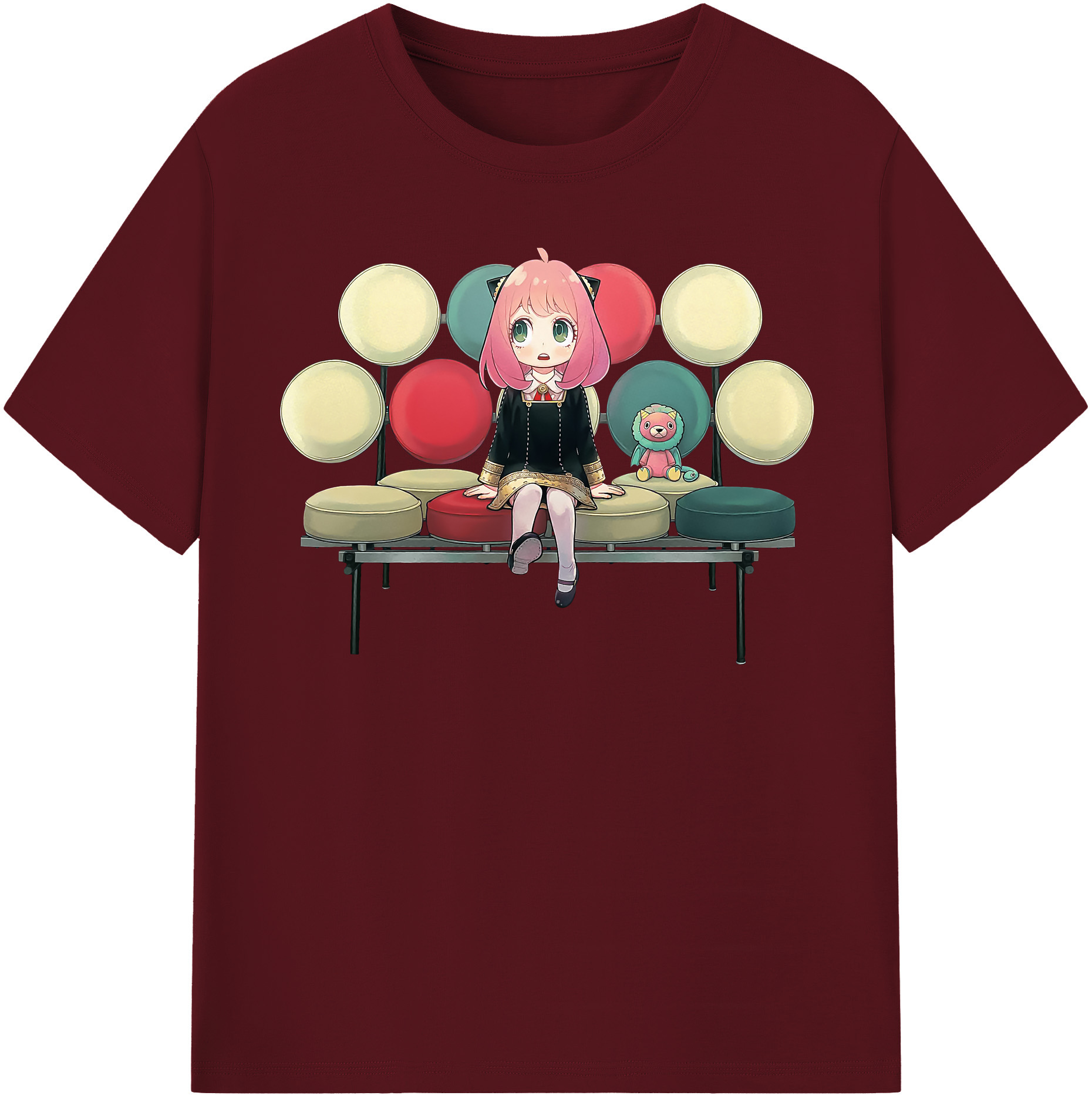（画像用） SPY×FAMILY间谍家家酒 綿100％半袖Tシャツ（フロントプリント）